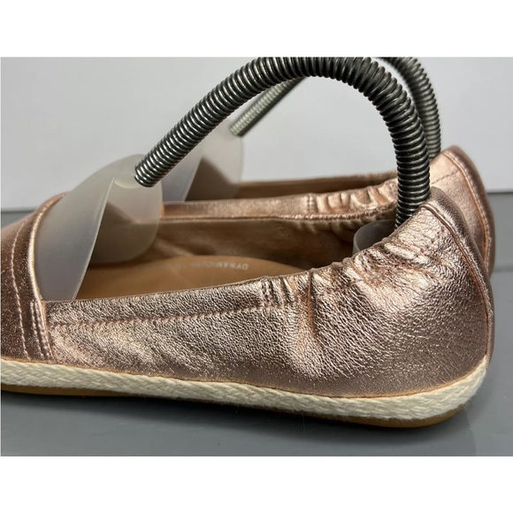 FitFlop Womens Siren Espadrilles Rose Gold Metallic W/Dynamicush Sz 6 Superb! - Picture 8 of 14